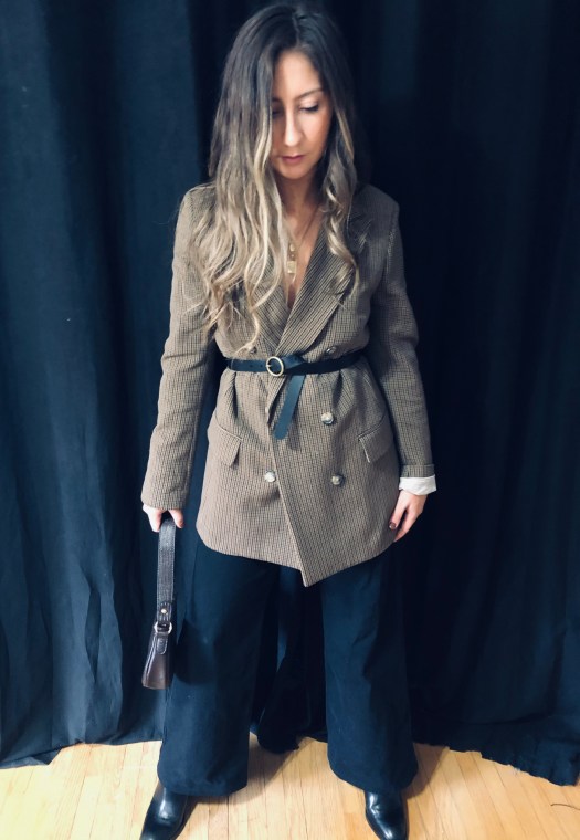 tailored blazer look